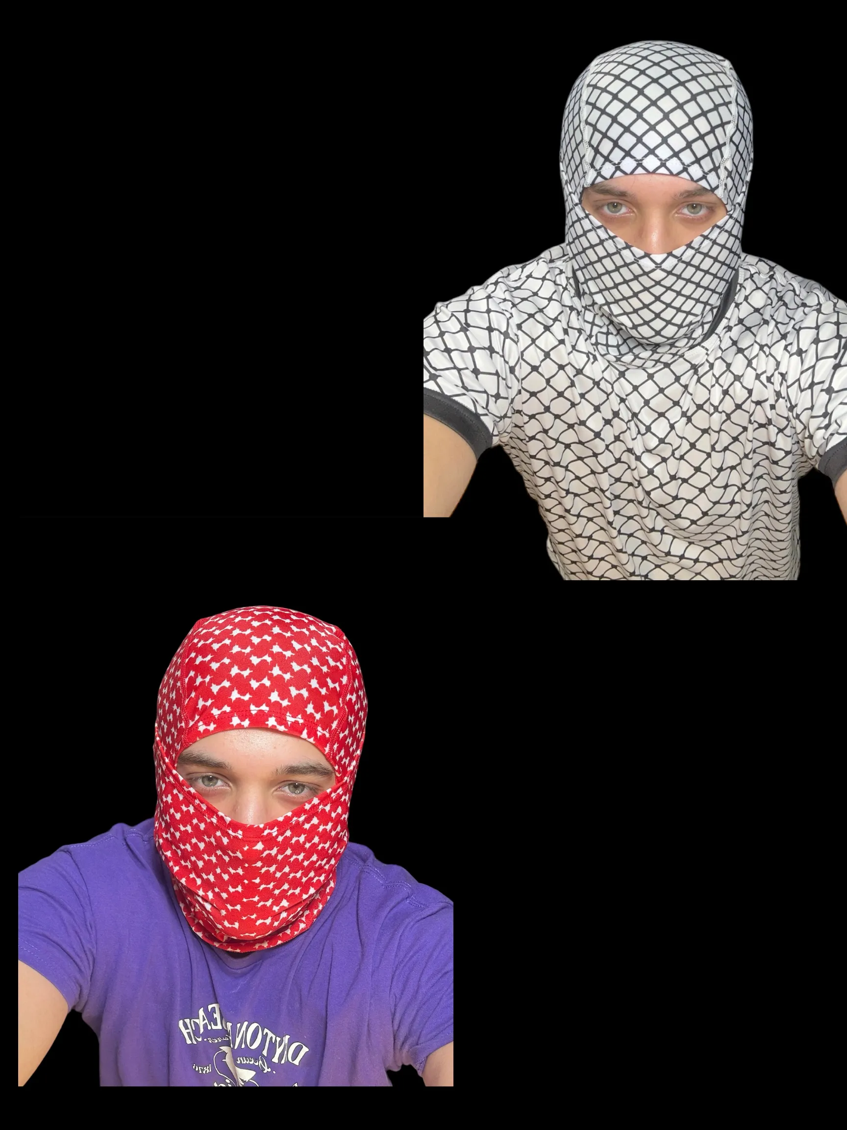 2 PACK - UBAIDA BALACLAVA & KEFFIYEH BALACLAVA