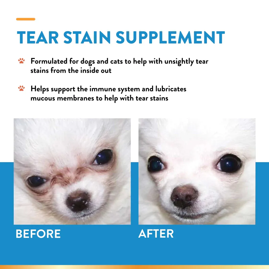 20% OFF: NaturVet Tear Stain Supplement Powder For Dogs & Cats