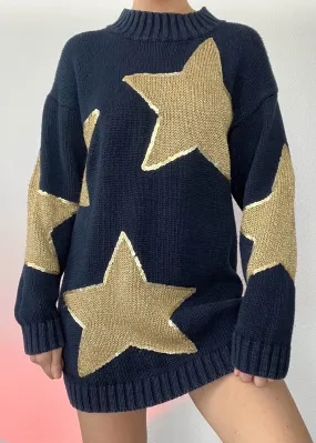 90's Star Sweater Dress (S)