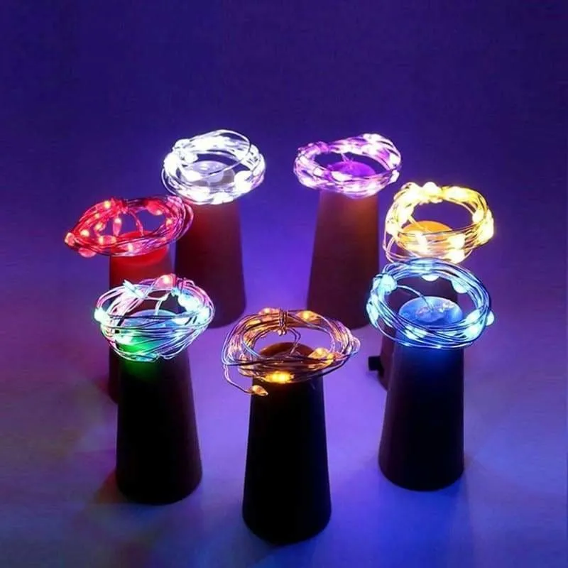 Amazing LED Wine Bottle Cork wire lights