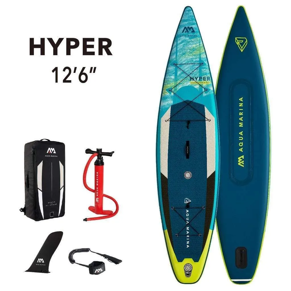 Aqua Marina 11'6"/12'6" Hyper 2021 Touring Inflatable Paddle Board SUP