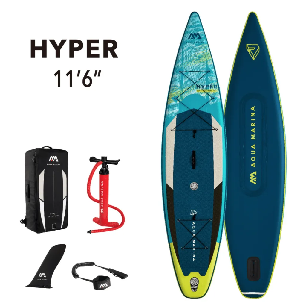 Aqua Marina 11'6"/12'6" Hyper 2021 Touring Inflatable Paddle Board SUP