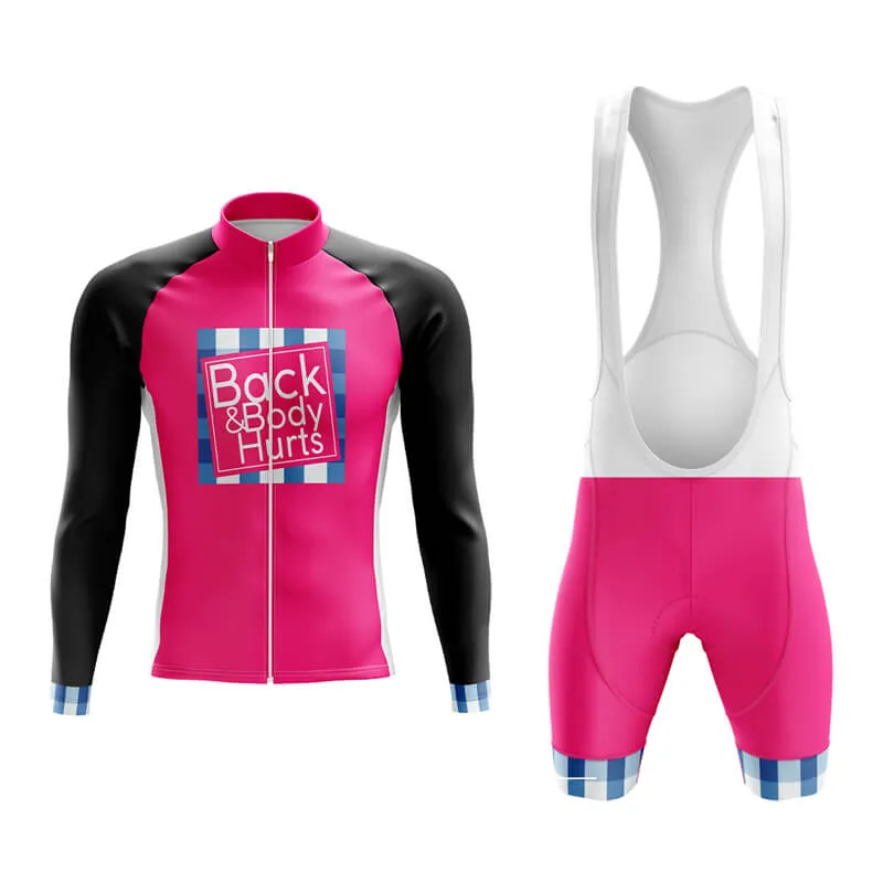 Back & Body Hurts Aero Cycling Kit (V2) (Pink)