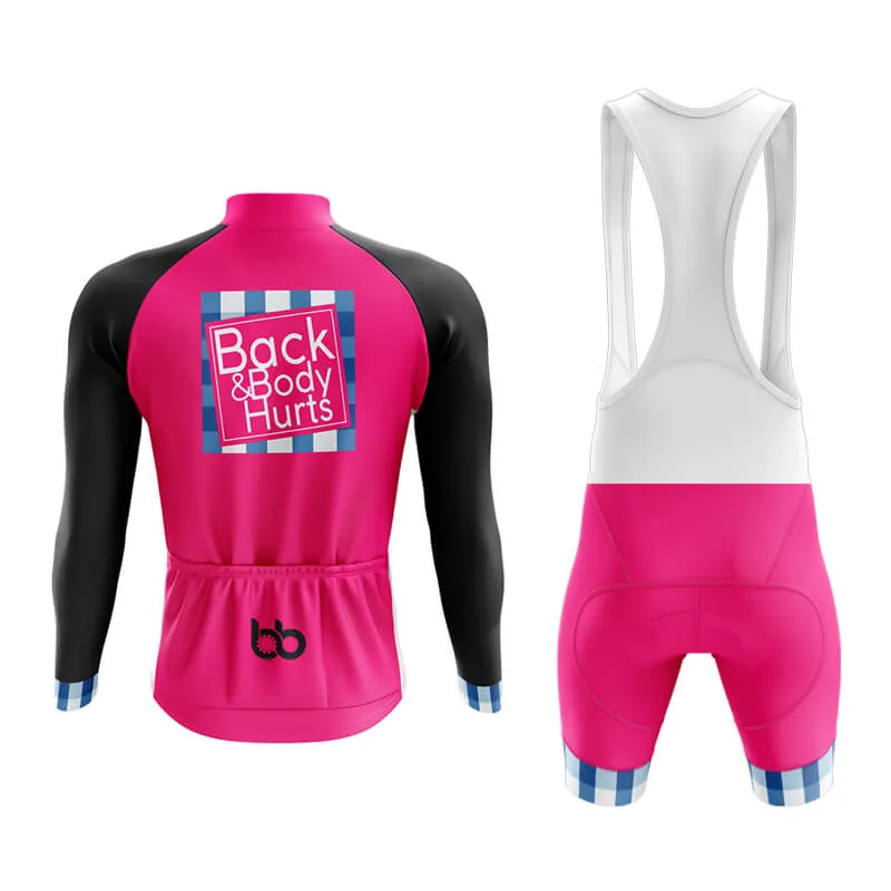 Back & Body Hurts Aero Cycling Kit (V2) (Pink)