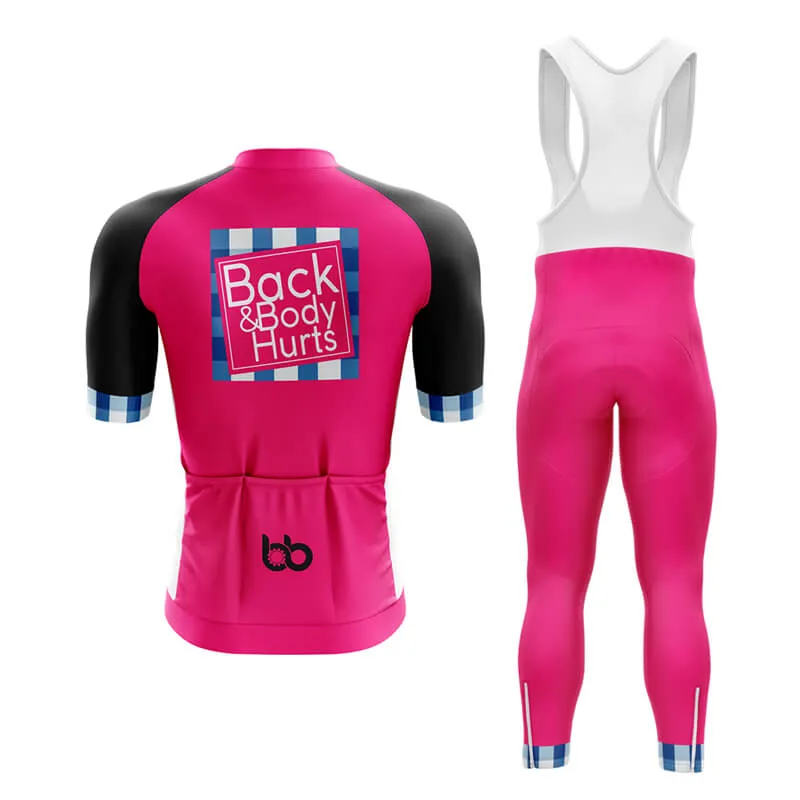 Back & Body Hurts Aero Cycling Kit (V2) (Pink)