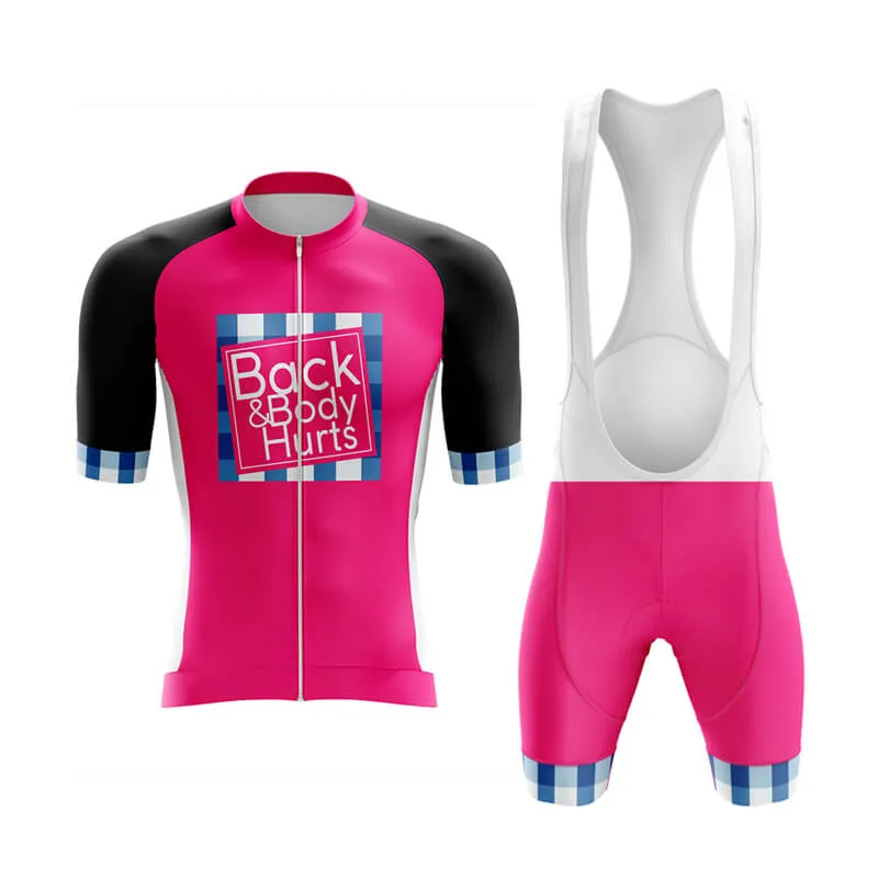 Back & Body Hurts Aero Cycling Kit (V2) (Pink)