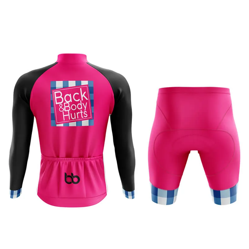 Back & Body Hurts Aero Cycling Kit (V2) (Pink)