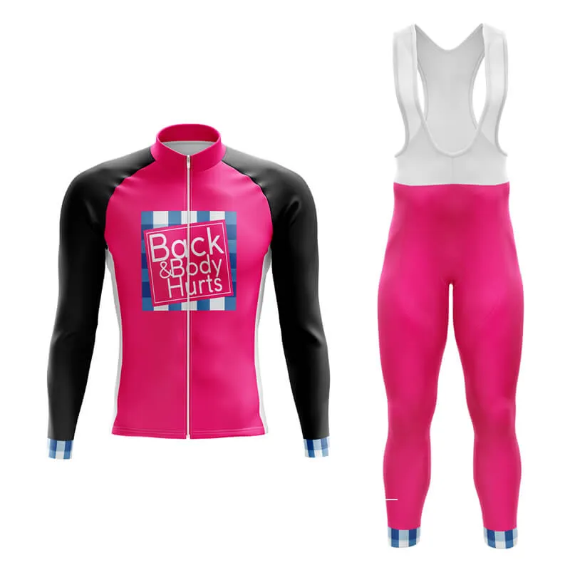 Back & Body Hurts Aero Cycling Kit (V2) (Pink)