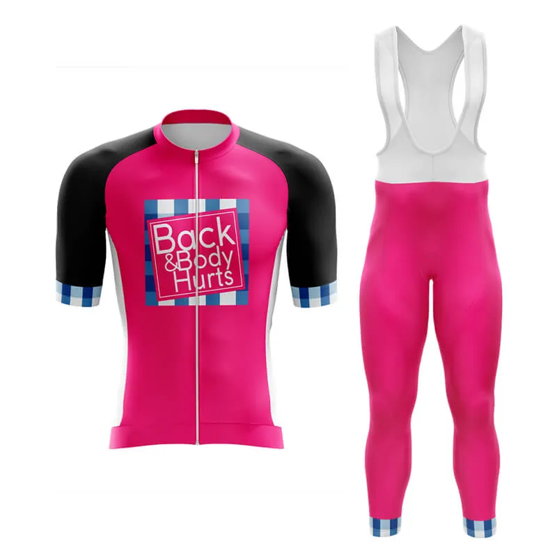 Back & Body Hurts Aero Cycling Kit (V2) (Pink)