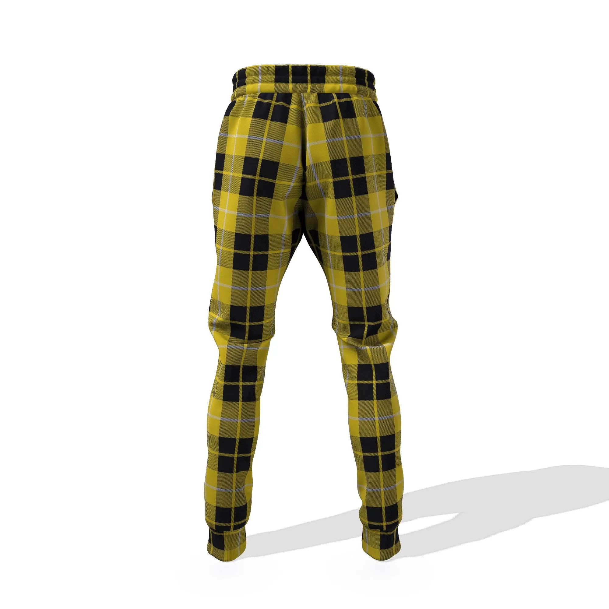 Barclay Dress Tartan Joggers Pants with Family Crest