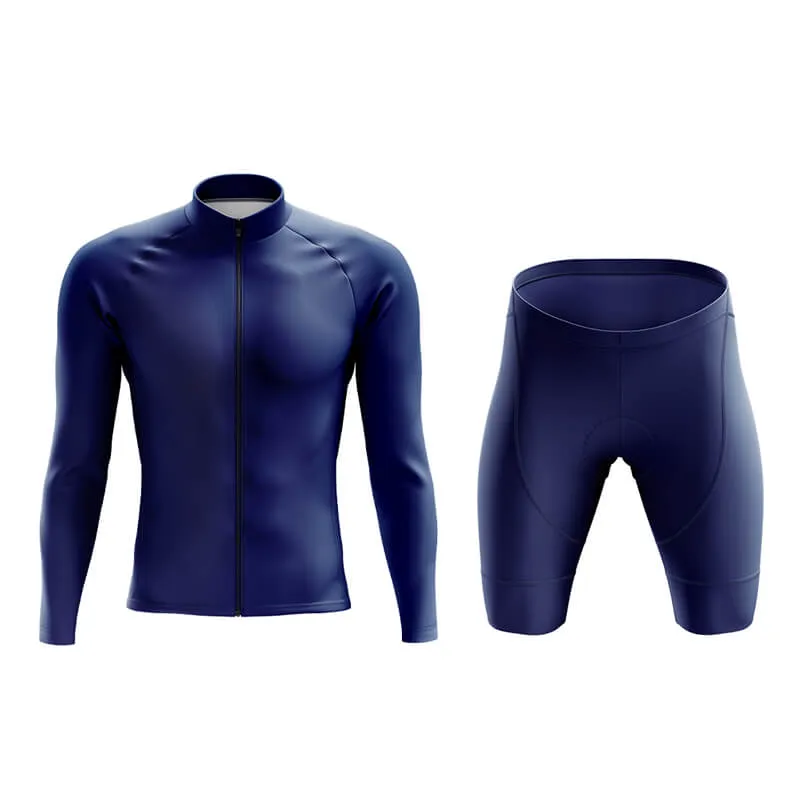 Basic Dark Blue Aero Cycling Kit