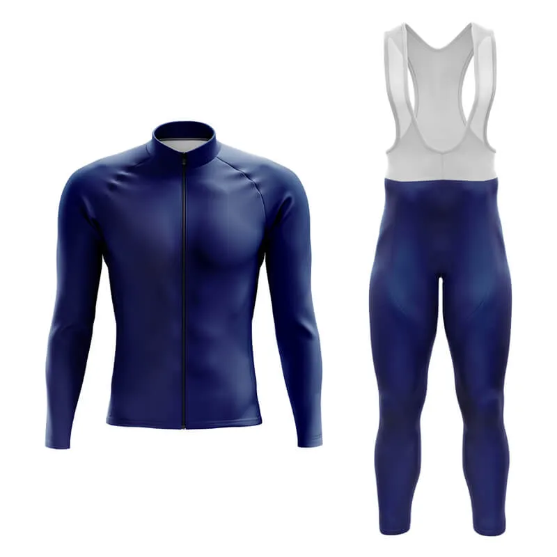 Basic Dark Blue Aero Cycling Kit