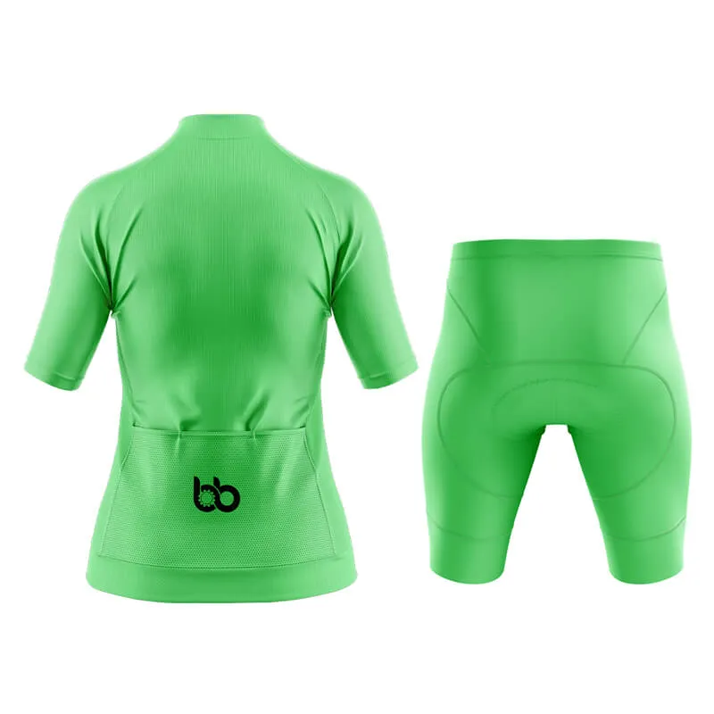 Basic Green Aero Cycling Kit