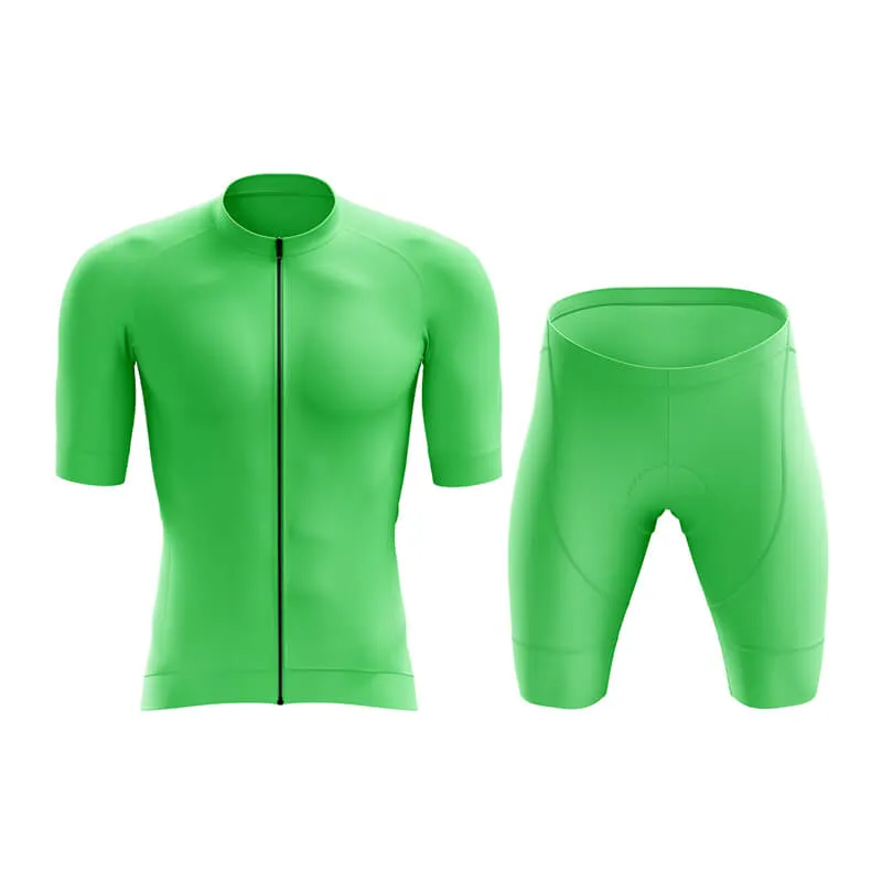 Basic Green Aero Cycling Kit