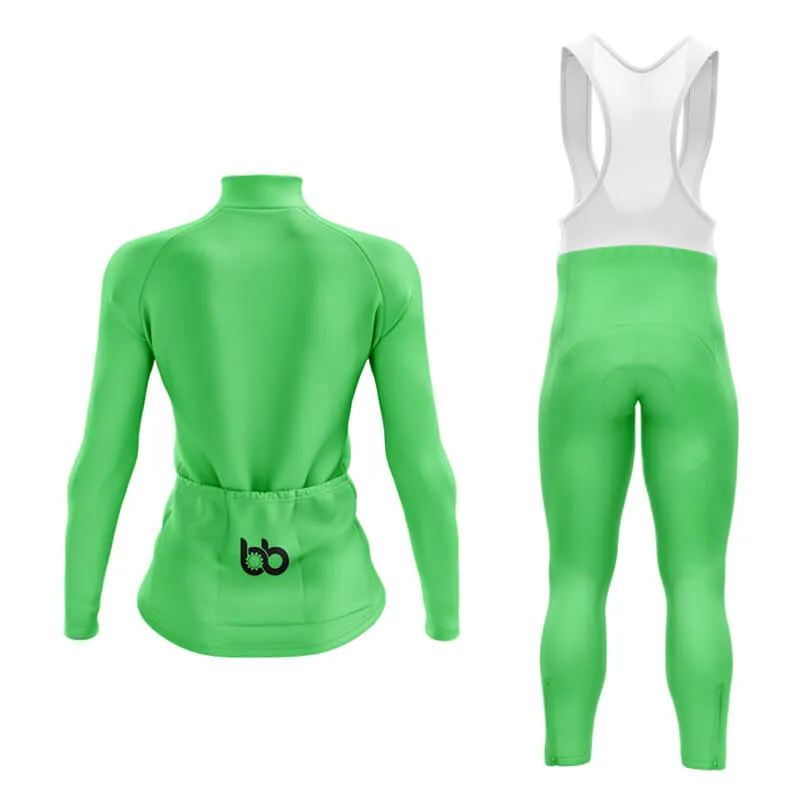 Basic Green Aero Cycling Kit