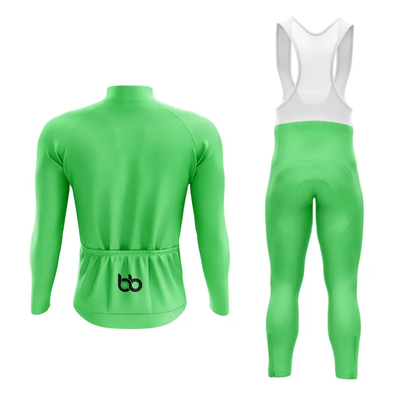 Basic Green Aero Cycling Kit