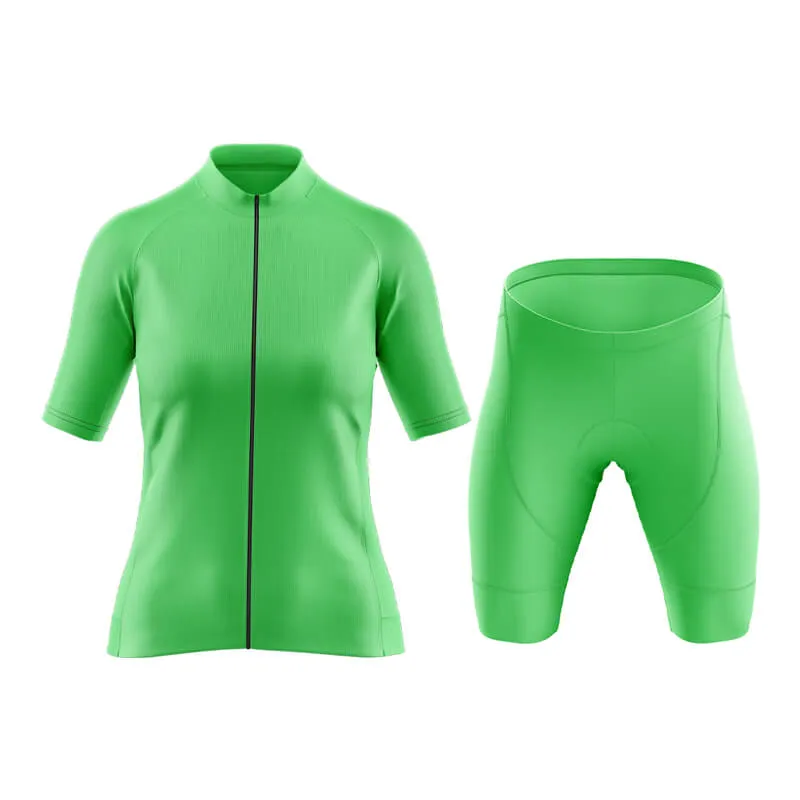 Basic Green Aero Cycling Kit