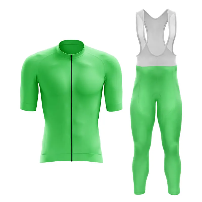 Basic Green Aero Cycling Kit