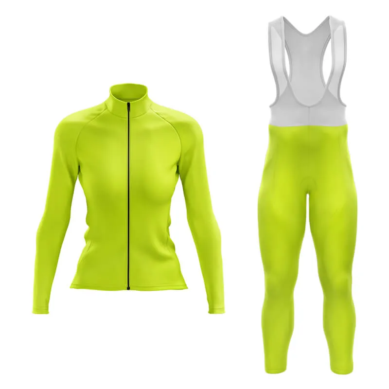 Basic Hi-Viz Yellow Aero Cycling Kit