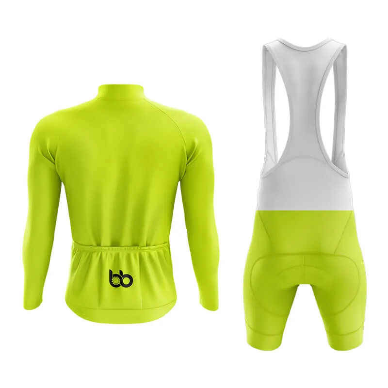 Basic Hi-Viz Yellow Aero Cycling Kit