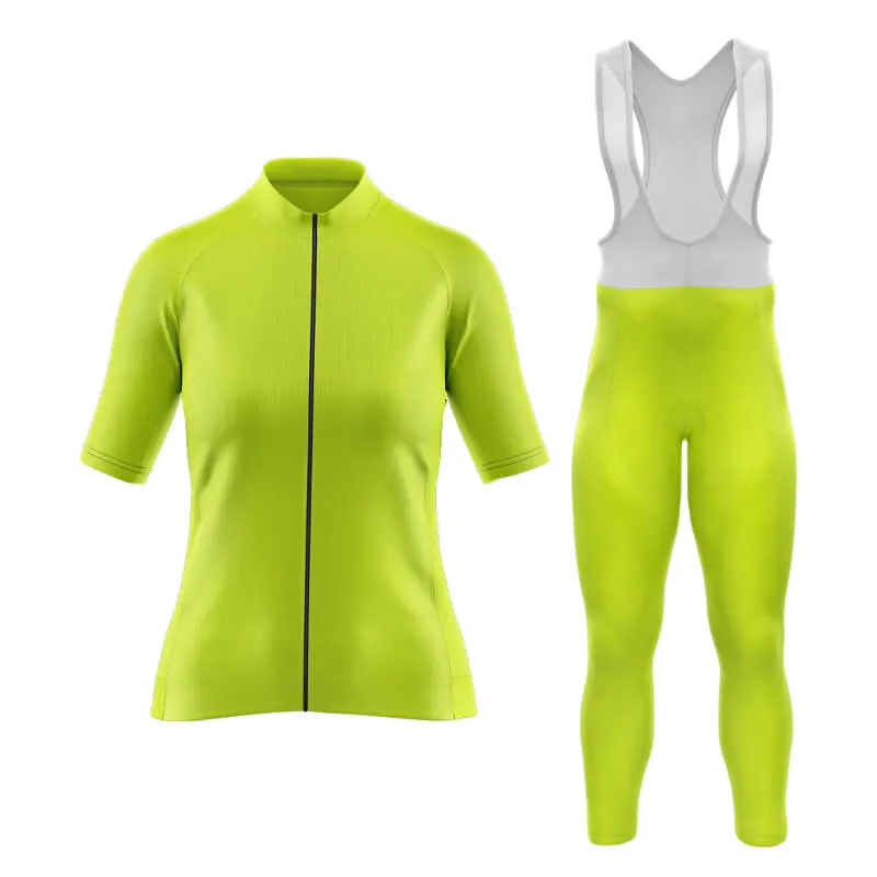 Basic Hi-Viz Yellow Aero Cycling Kit