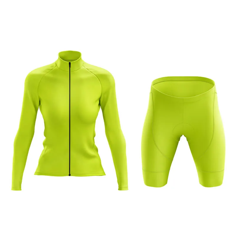 Basic Hi-Viz Yellow Aero Cycling Kit