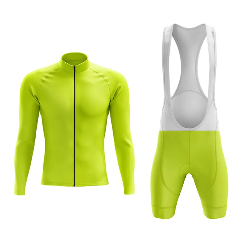 Basic Hi-Viz Yellow Aero Cycling Kit