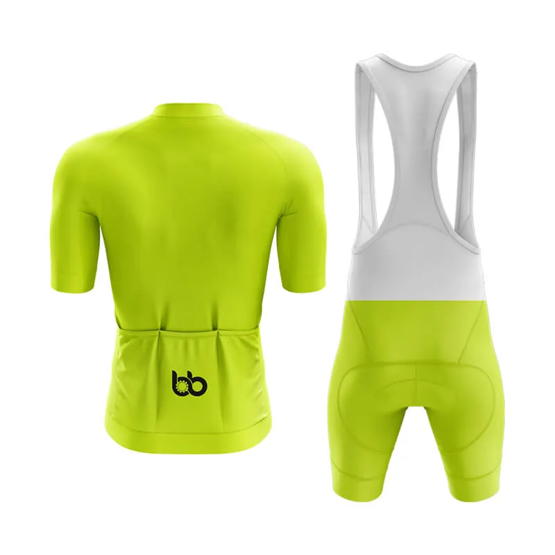 Basic Hi-Viz Yellow Aero Cycling Kit