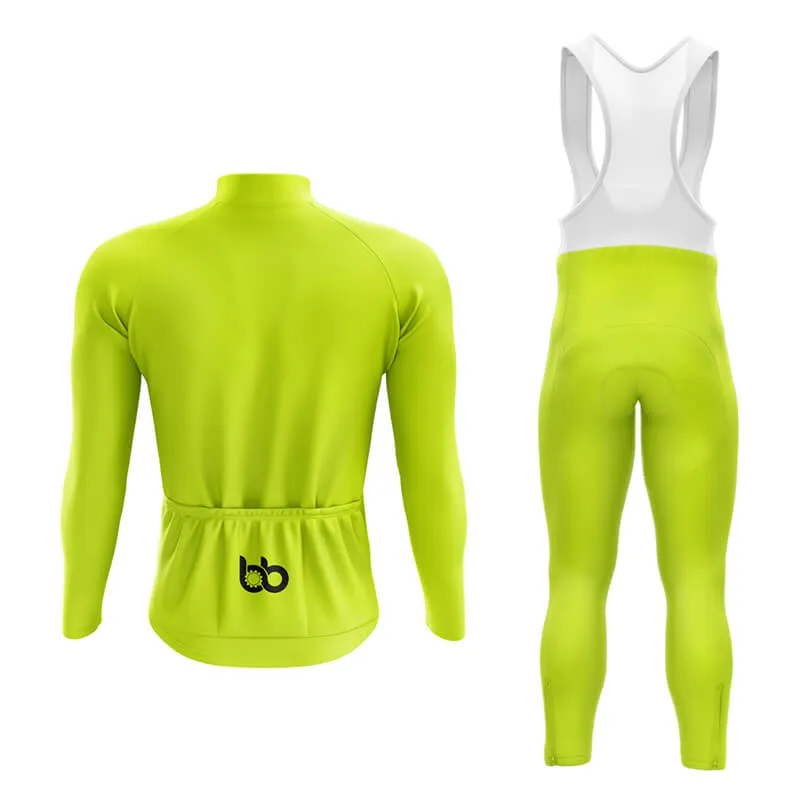 Basic Hi-Viz Yellow Aero Cycling Kit