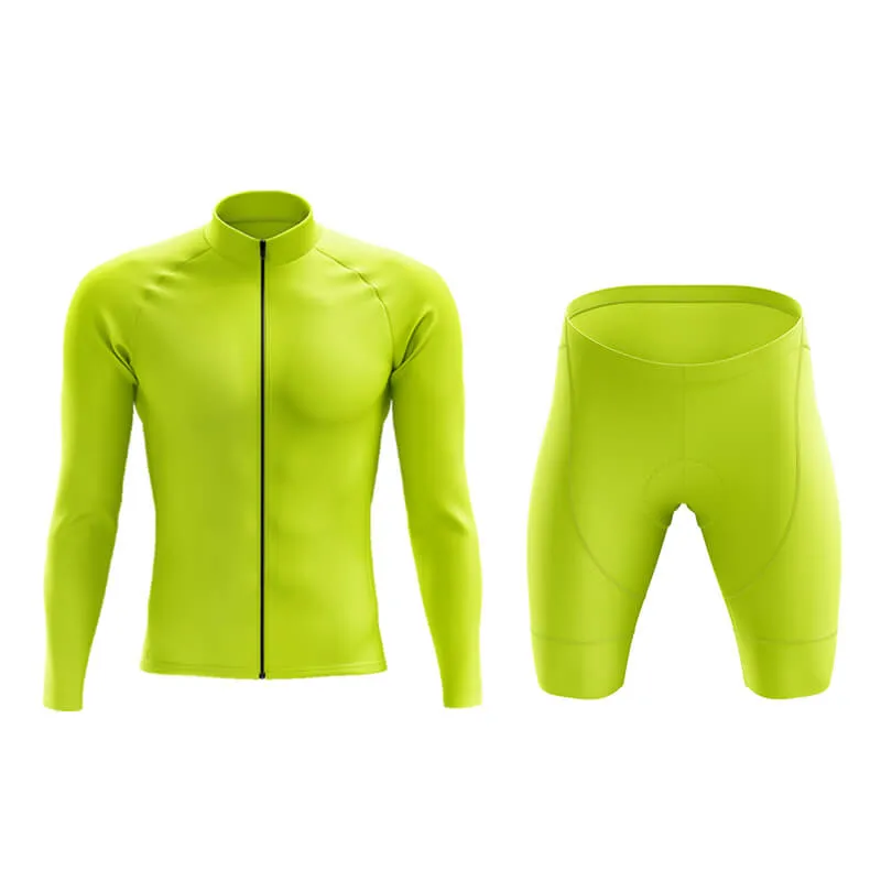 Basic Hi-Viz Yellow Aero Cycling Kit