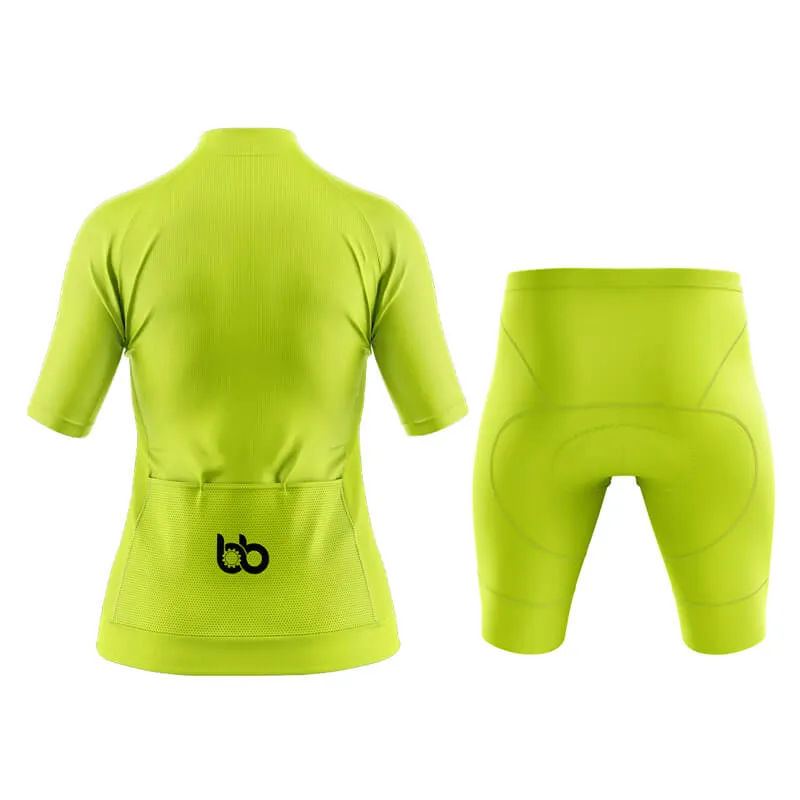 Basic Hi-Viz Yellow Aero Cycling Kit