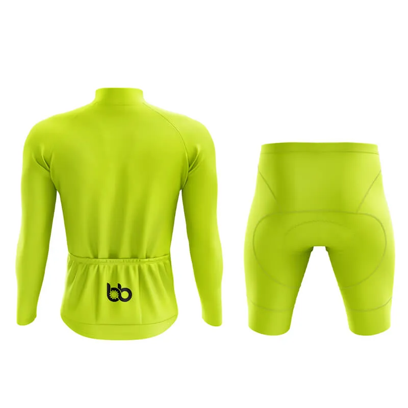 Basic Hi-Viz Yellow Aero Cycling Kit