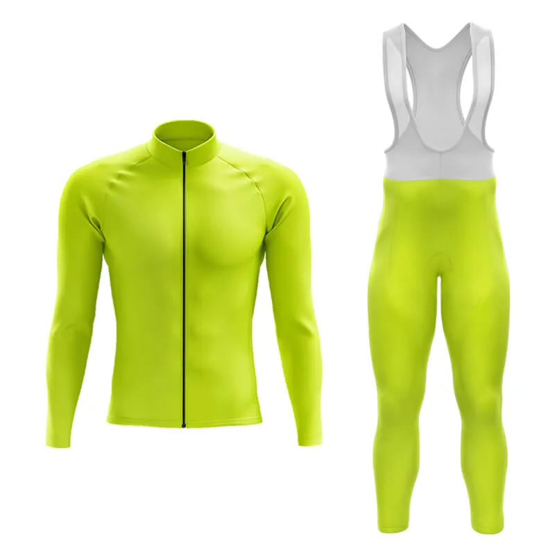 Basic Hi-Viz Yellow Aero Cycling Kit