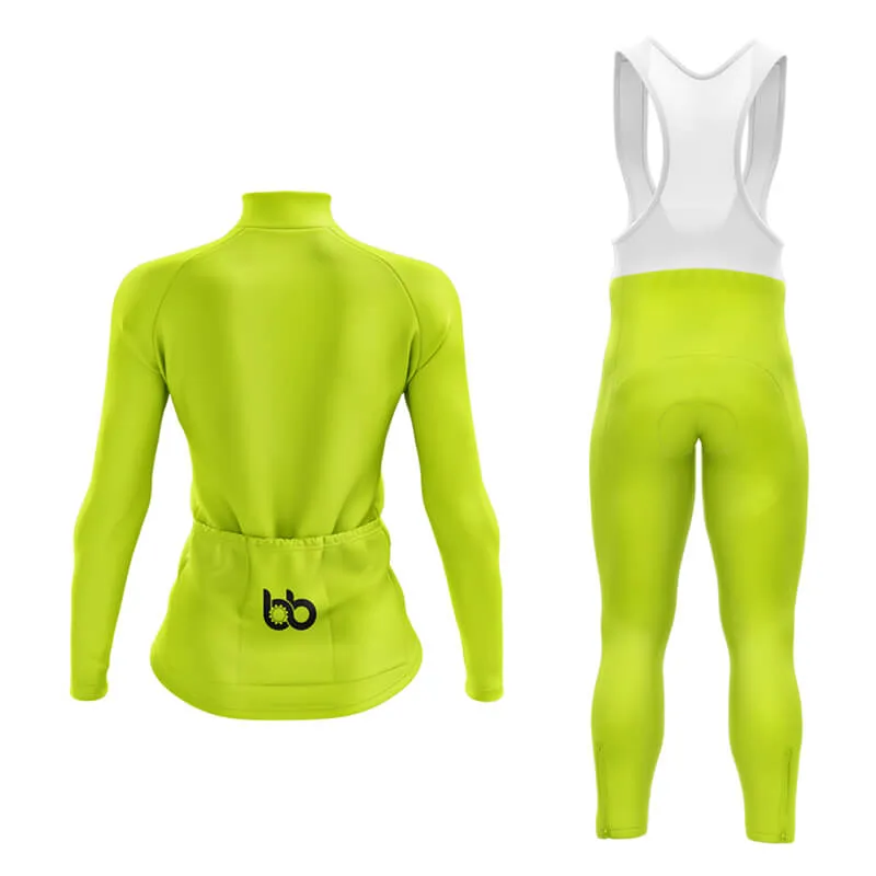 Basic Hi-Viz Yellow Aero Cycling Kit