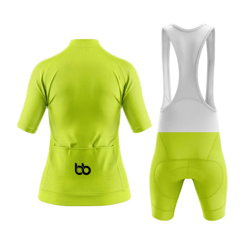 Basic Hi-Viz Yellow Aero Cycling Kit