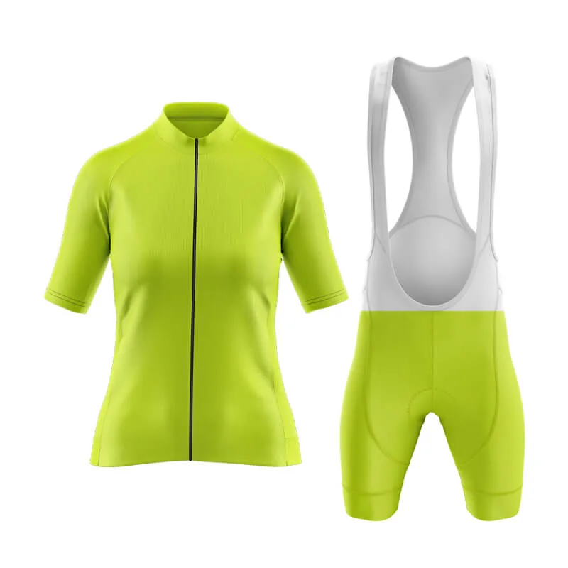 Basic Hi-Viz Yellow Aero Cycling Kit