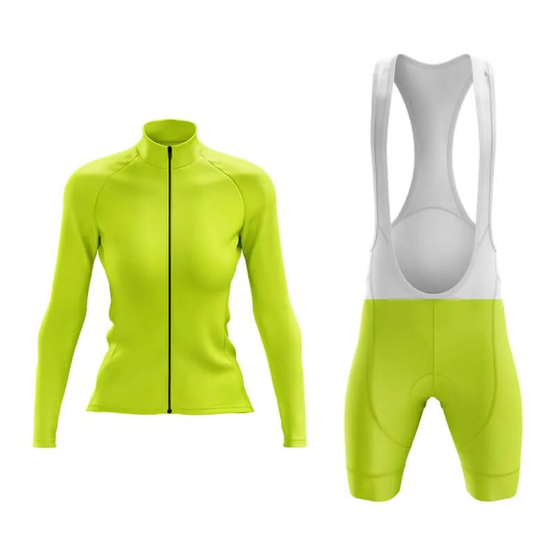 Basic Hi-Viz Yellow Aero Cycling Kit