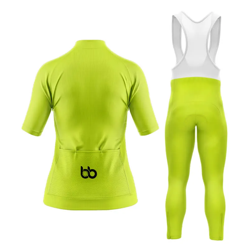 Basic Hi-Viz Yellow Aero Cycling Kit