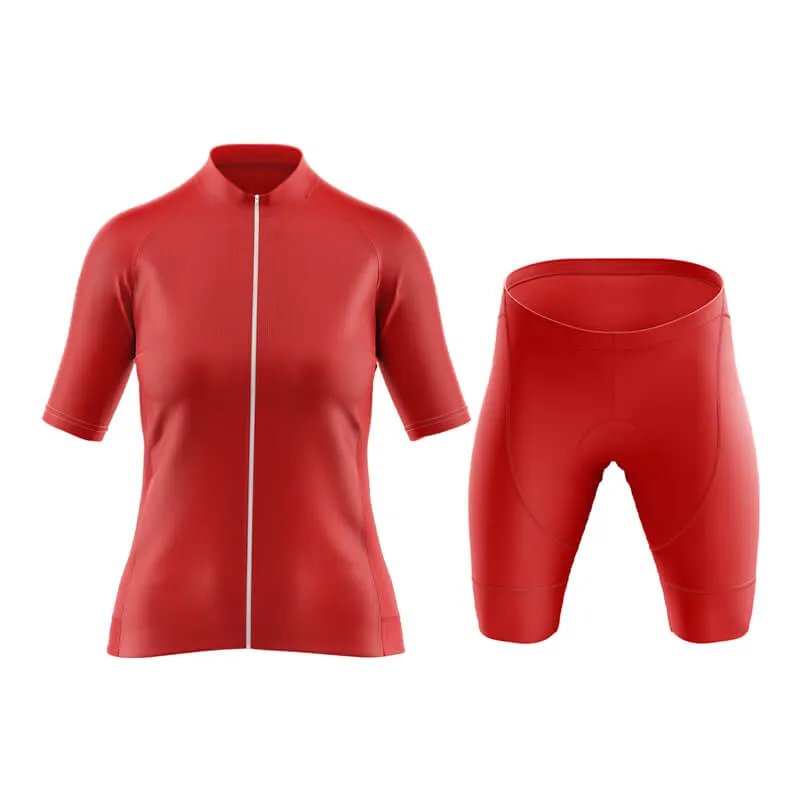 Basic Red Aero Cycling Kit