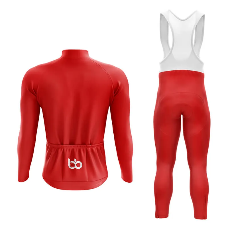 Basic Red Aero Cycling Kit