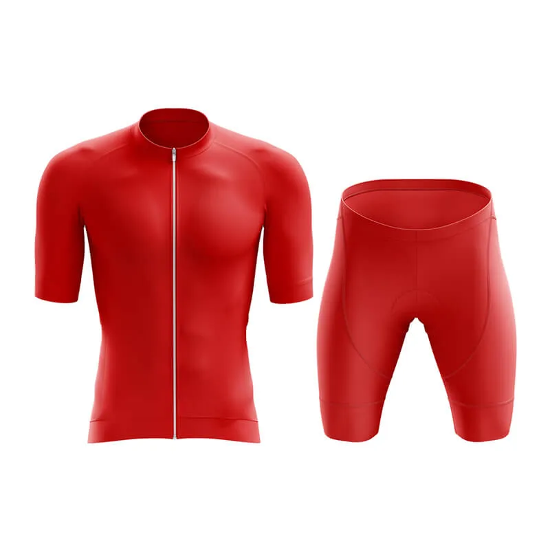 Basic Red Aero Cycling Kit