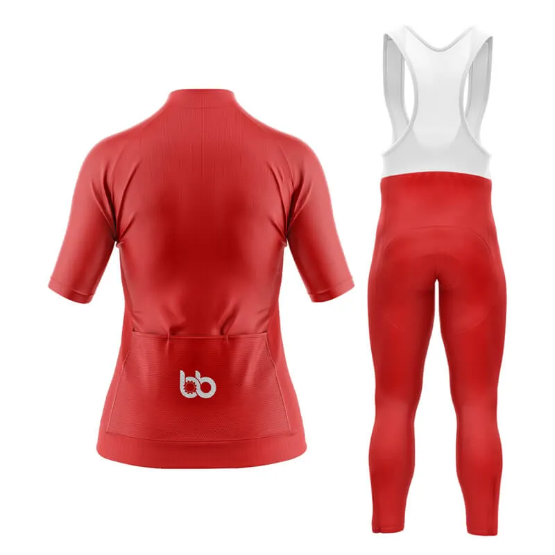 Basic Red Aero Cycling Kit