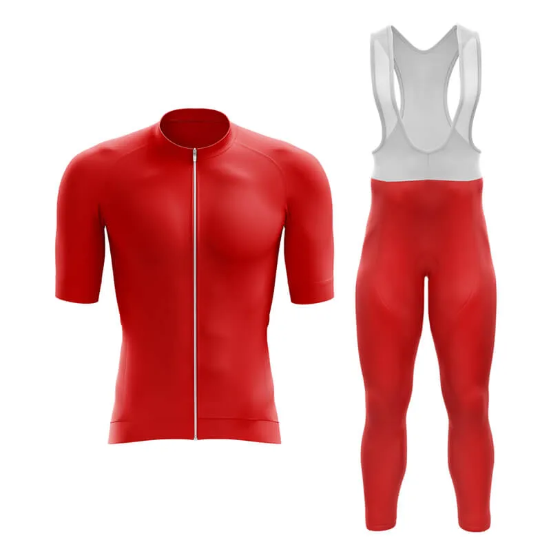 Basic Red Aero Cycling Kit