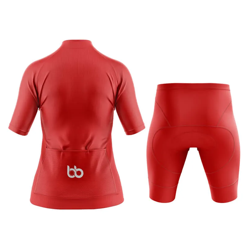 Basic Red Aero Cycling Kit