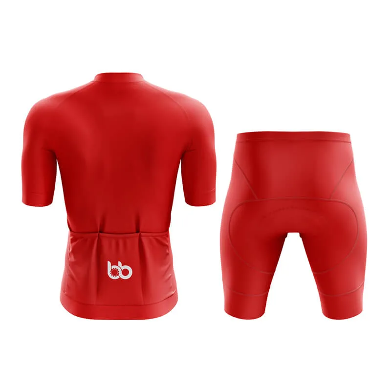 Basic Red Aero Cycling Kit