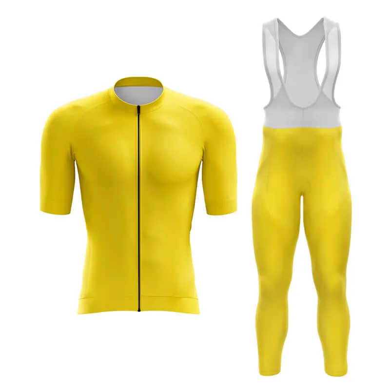 Basic Yellow Aero Cycling Kit