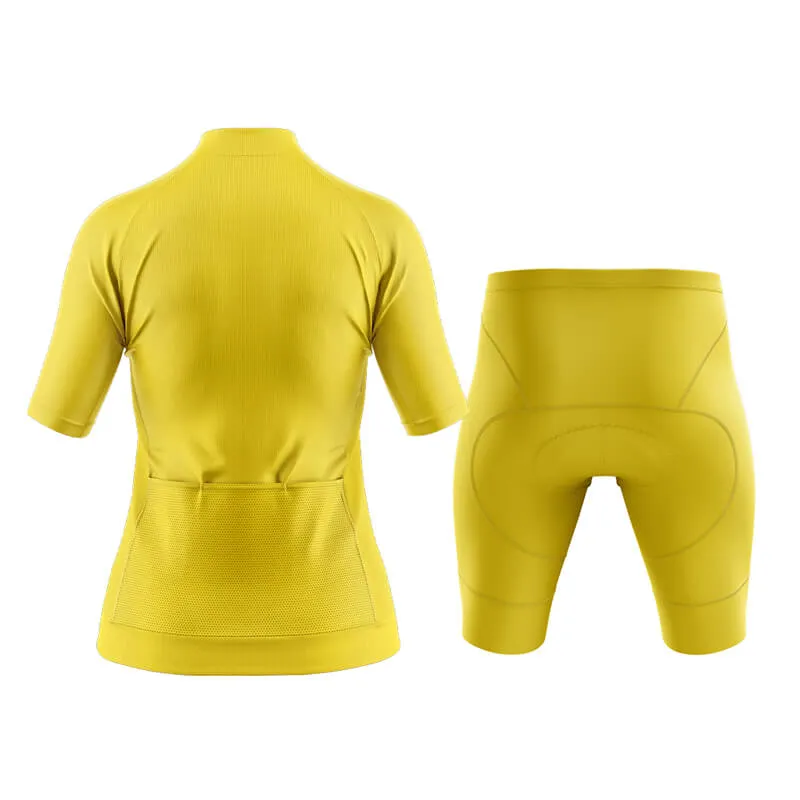 Basic Yellow Aero Cycling Kit