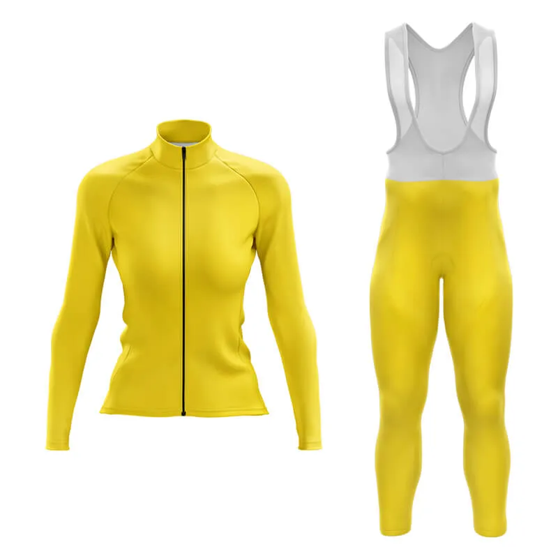 Basic Yellow Aero Cycling Kit