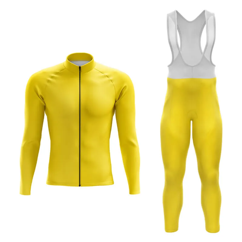 Basic Yellow Aero Cycling Kit