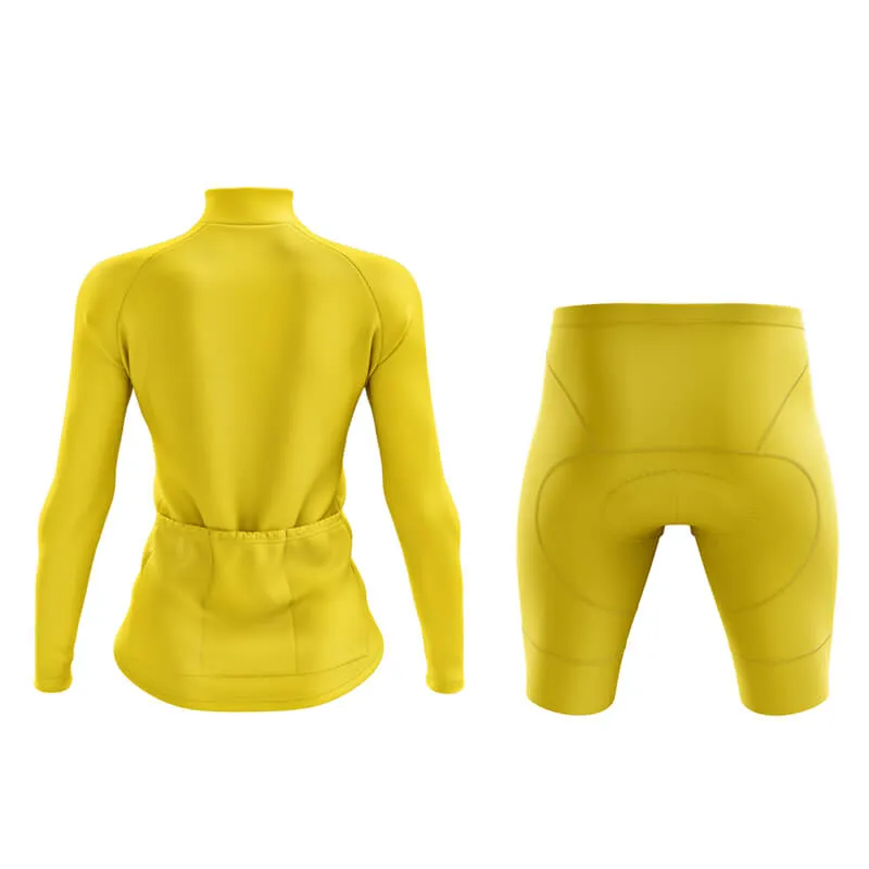 Basic Yellow Aero Cycling Kit